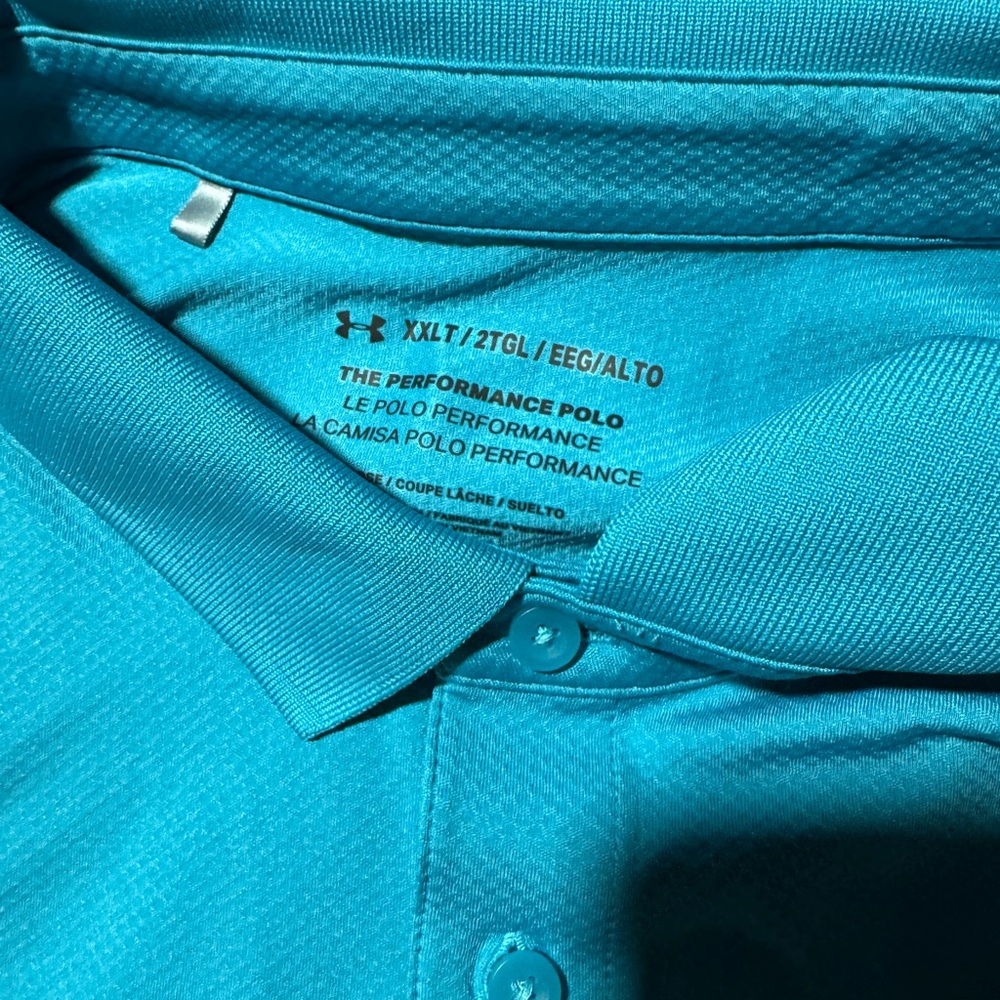 UA polo 2xlt tall. Like new